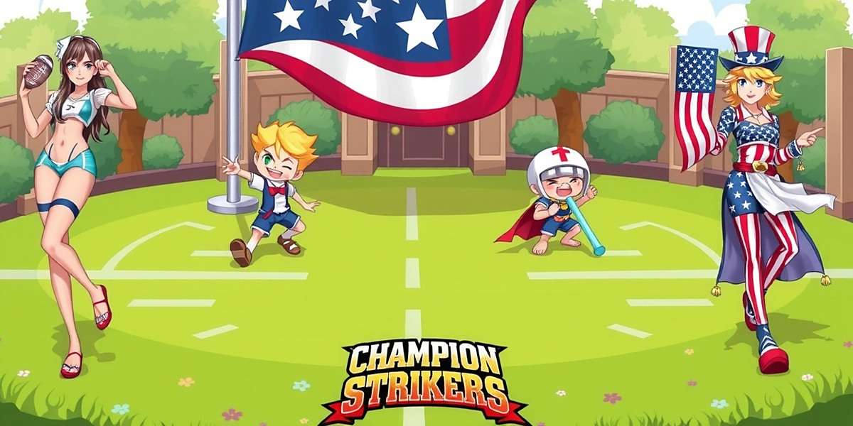 Champion Strikers Independence Day Celebration Champion Strikers Independence Day event with tricolor themes and characters in patriotic attire